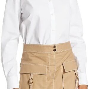 Veronica Beard Tan Mini Dress with Tailored Fit